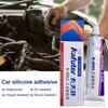 K-5911 Grey TailLights Headlight Glue Rubber Seal Glue Waterproof Anti-Fog High Temperature Resistant Silicone Adhesive Sealant
