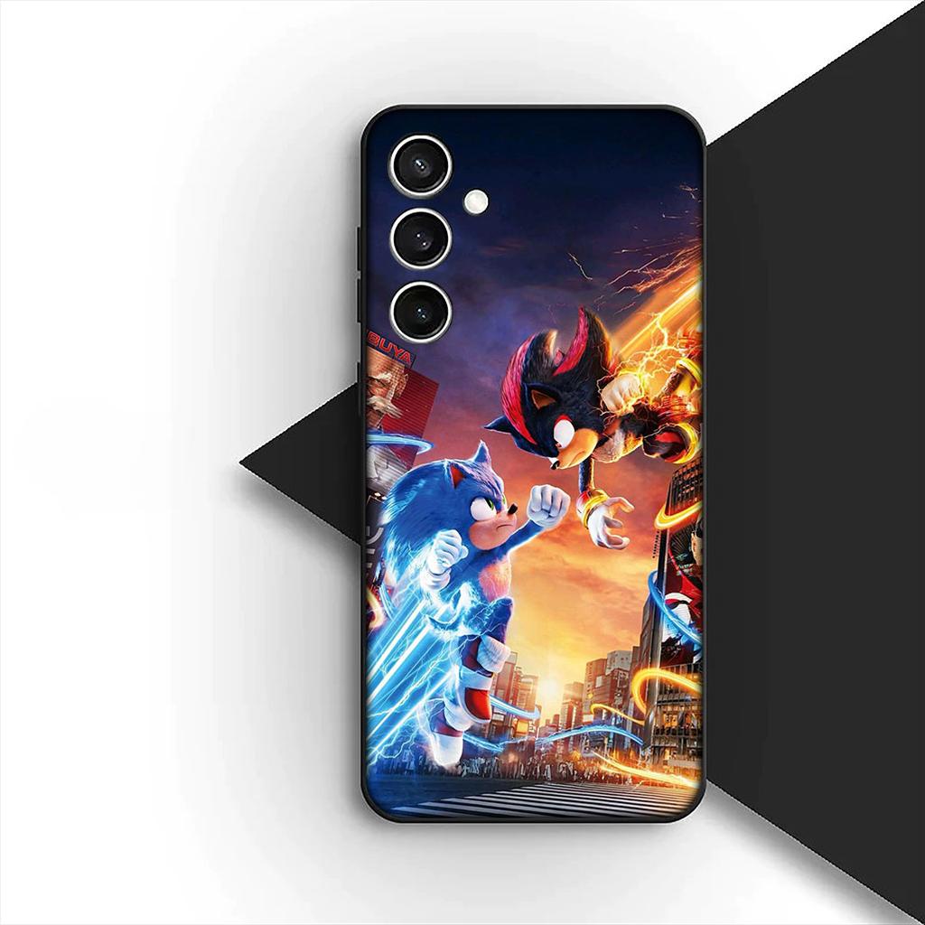 Cover for Samsung Galaxy S20 S22 S21 FE Ultra Plus A07 A17 A15 A16 A25 A57 A37 Casing Phone Case Comics S-Sonics Game Hedgehogs