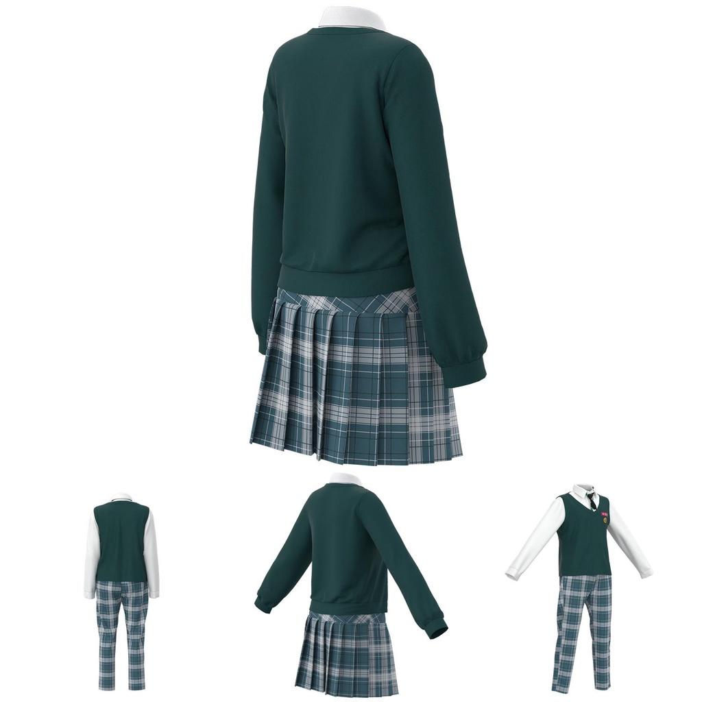 Anime-inspired All Of Us Are Dead Cosplay Costume For Fans Men And Women School Uniform Outfit