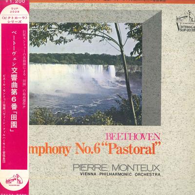LP Record PIERRE MONTEUX - Beethoven: Symphony No. 6 "Pastoral SUP2028 VICTROLA Japan Obi Classical Used