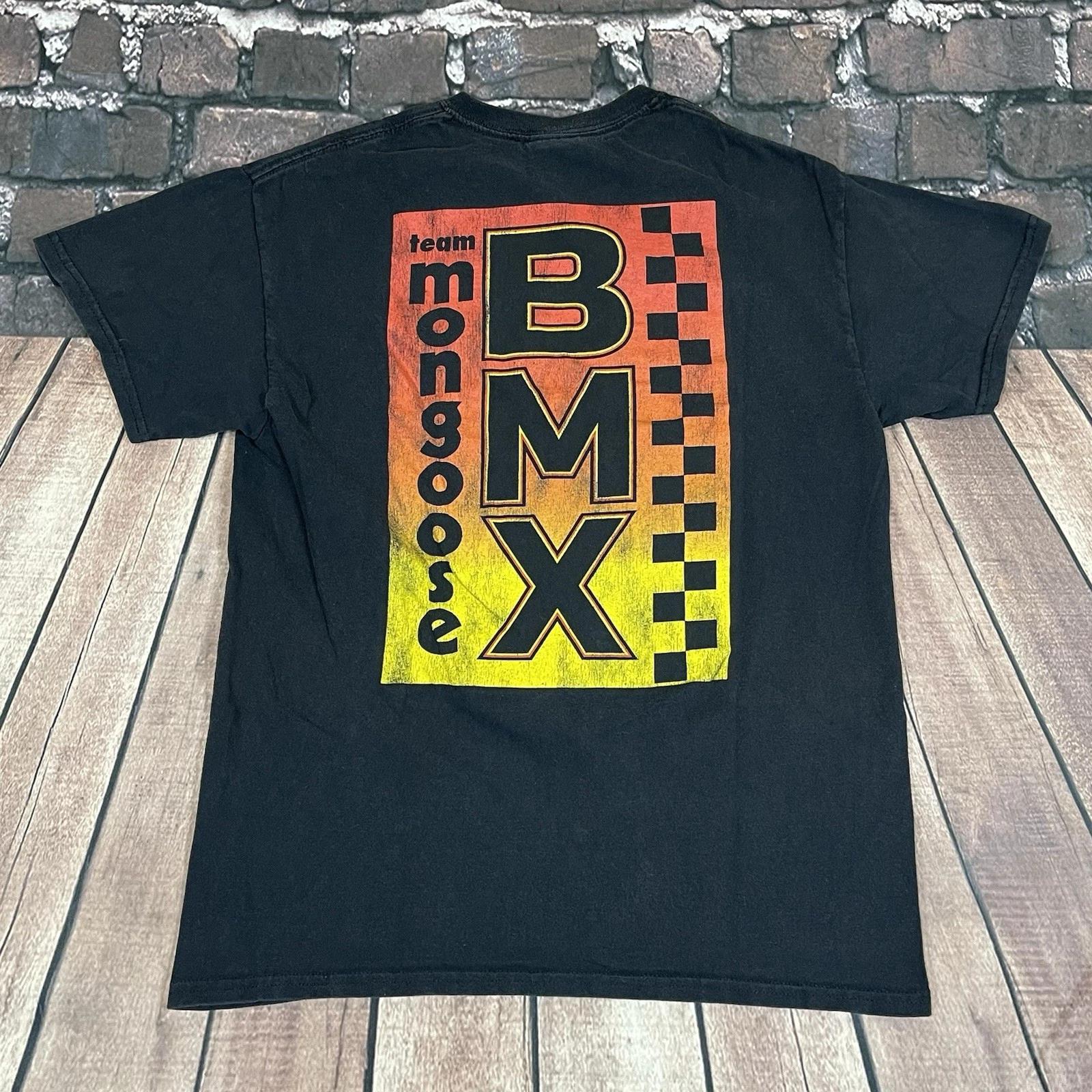 

Team Mongoose BMX Graphic Biking T-Shirt Size Small 3XL