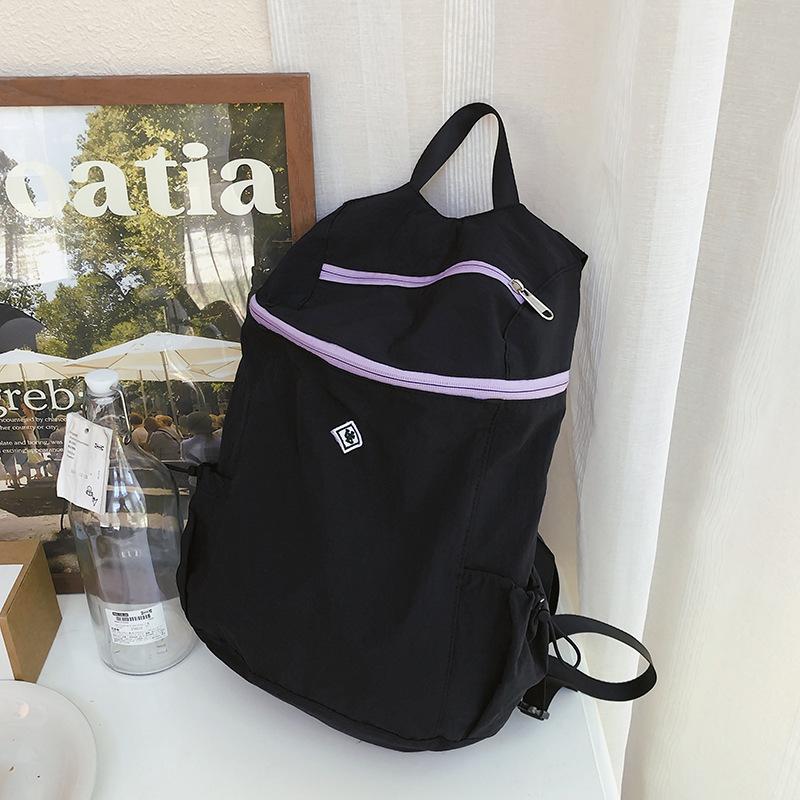 

Travel backpack women s lightweight outdoor large-capacity student schoolbag 2024 new leisure sports backpack tide