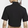 Nike Swoosh Sports Casual Short Sleeve T-Shirt Women tops Black CJ3800-010