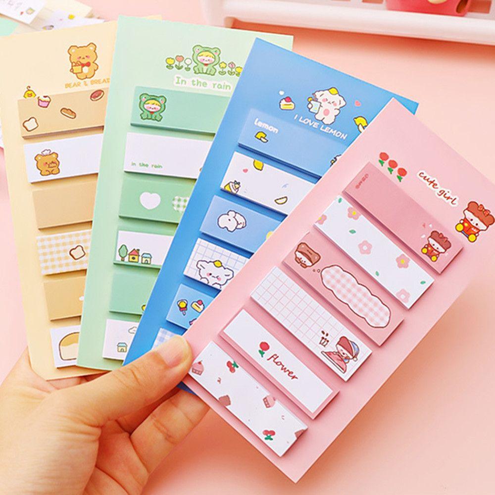 

Do List Planner Sticker Stationery Cute Pet Sticky Note Cartoon Sticky Notes Memo Pad Self-adhesive