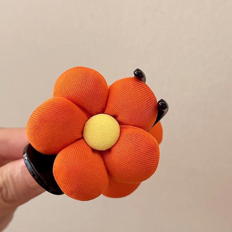 

1 шт. Новая дофаминовая заколка для летних свежих цветов, заколка для волос высокий хвост, женская заколка на затылок, заколка для волос