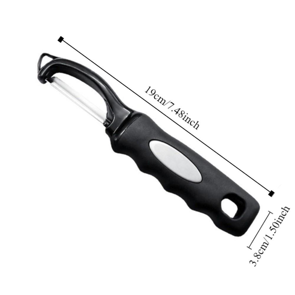 2-in-1 Swivel Vegetable Peeler Soft Grip Handle Kitchen Peeler Multifunctional Peeler  Household