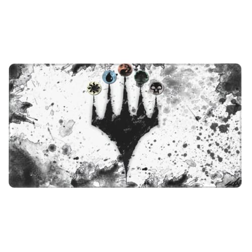 MTG Playmat, Trading Card Game Playmat, TCG Playmat, Card Game, Board Game Playmat, Desk Mat, Pad, Hand-Painted Art, Stitched Edge (35x60cm)