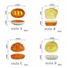 Super Cute Condiment Dishes Hand Drawn Sushi Dish Mini Ceramic Plate  Restaurant