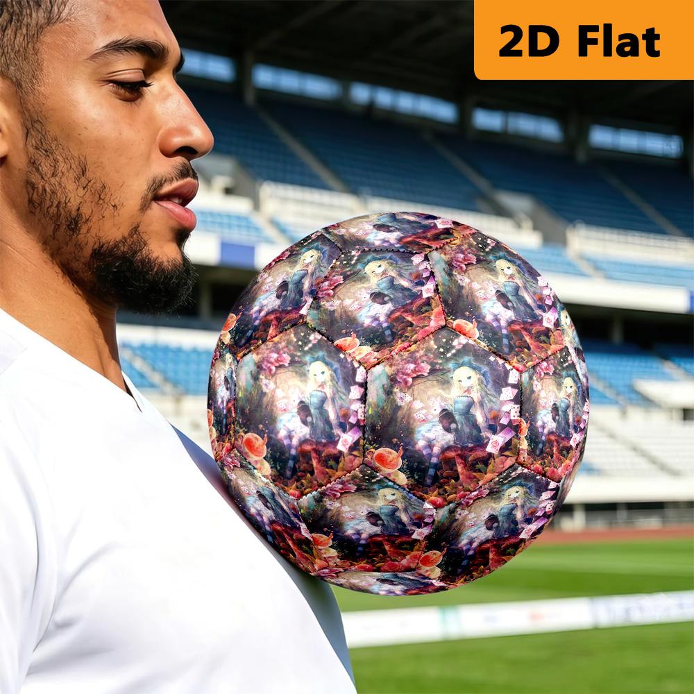 Rabbits Heart Football Suitable for Both Training and Competition High Elasticity No. 5 Football Very Elastic Unique Football Gifts Training Football