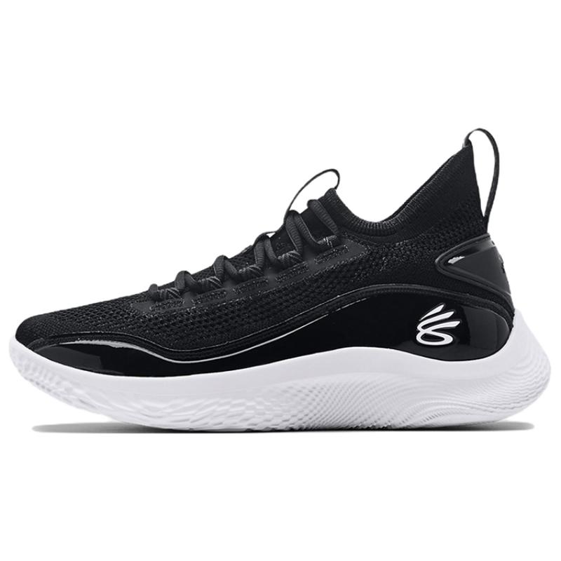 Under Armour Curry Flow 8 Nm Black White Sneakers 3024785-010