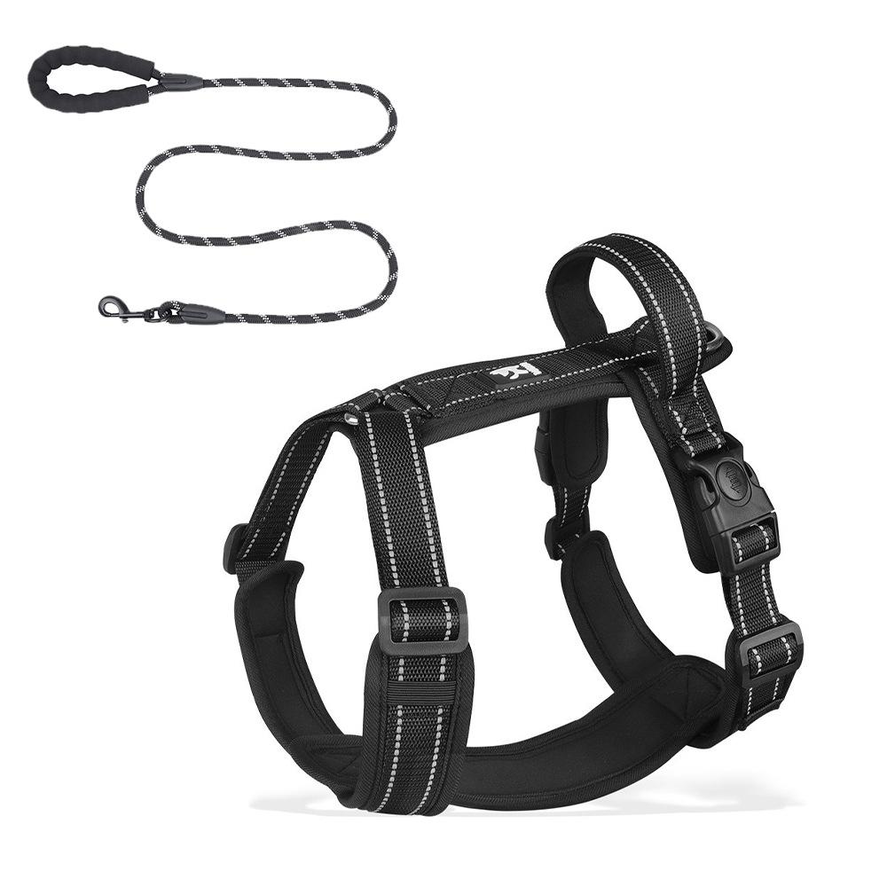 Nové vodítko pro psy, dvoudílný hrudní popruh pro domácí mazlíčky, vodítko pro venčení malých a středních psů