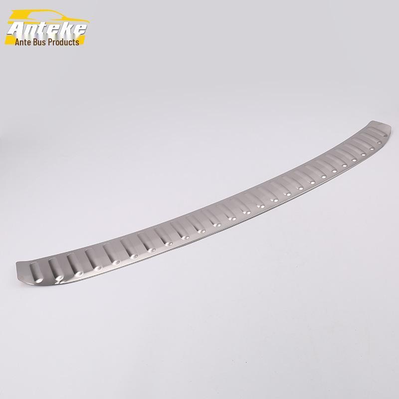 

12-14 CRV Защитная накладка заднего бампера Блестящая накладка на дверь багажника Защитная педаль - Декоративная наклейка из нержавеющей стали