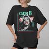 Unisex Women New Arrival Cardi B Tour Concerts Little Miss Drama 2026 Tour Tee T Shirt 100 Cotton Tshirts Clothing