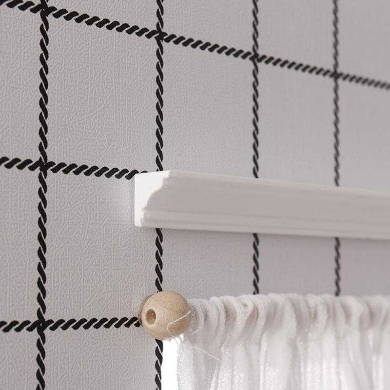 Decorative Trim Realistic Plastic Simulation Skirting Board for Dollhouses Miniature Scene Enhancing Creative Play