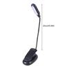 Desk Lamp Clip On Light LED USB Clip Light with 3 Color Modes 3 Dimmable Brightness Desk Light Flexible Gooseneck