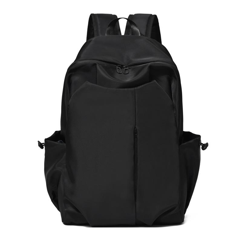 Backpack Simple Large Capacity Student Backpack Unisex Folding Backpack Outdoor Leisure Travel Backpack чёрный