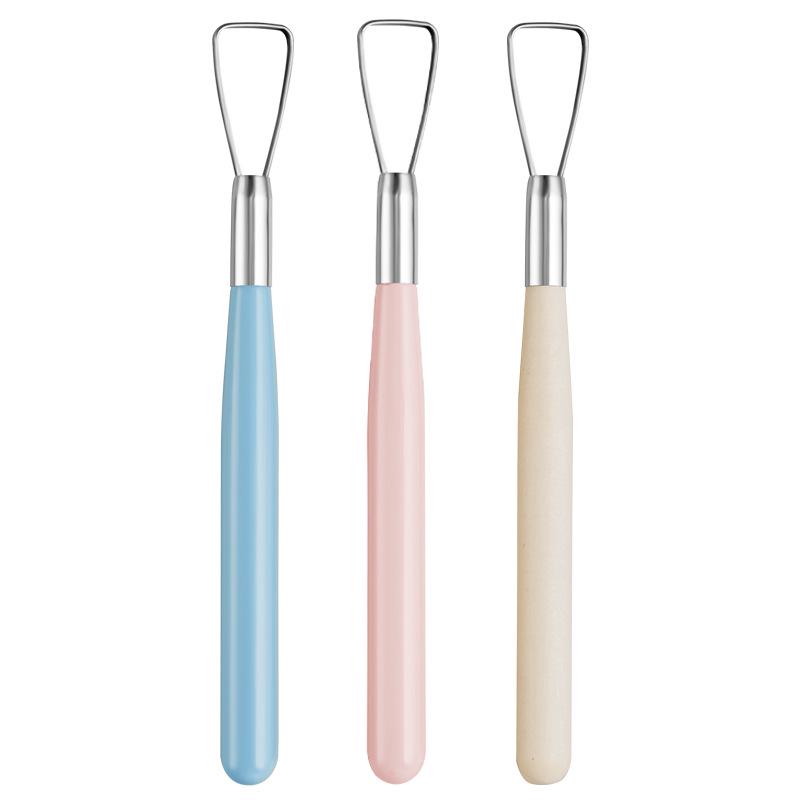 Single Plastic Polymer Clay Embossing Tool for Art & Pottery Effects P12/Colored Handle Clay Scraper