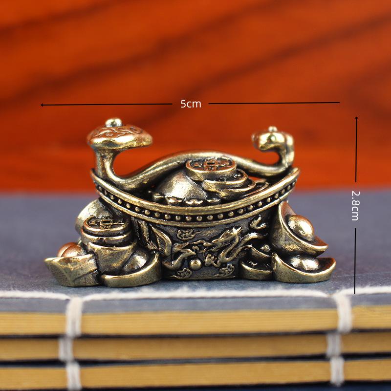 1 Stück Instant Glück und Erfolg Ornament Messing Pferd Tierkreiszeichen Reichtum Anziehend und Schützend Heimdekoration Chinesisches Neujahrsgeschenk
