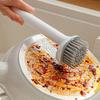 Pot Brush Oil-Free Bristles 360-degree Rotating Head Cleaning Brush with Extended Handle