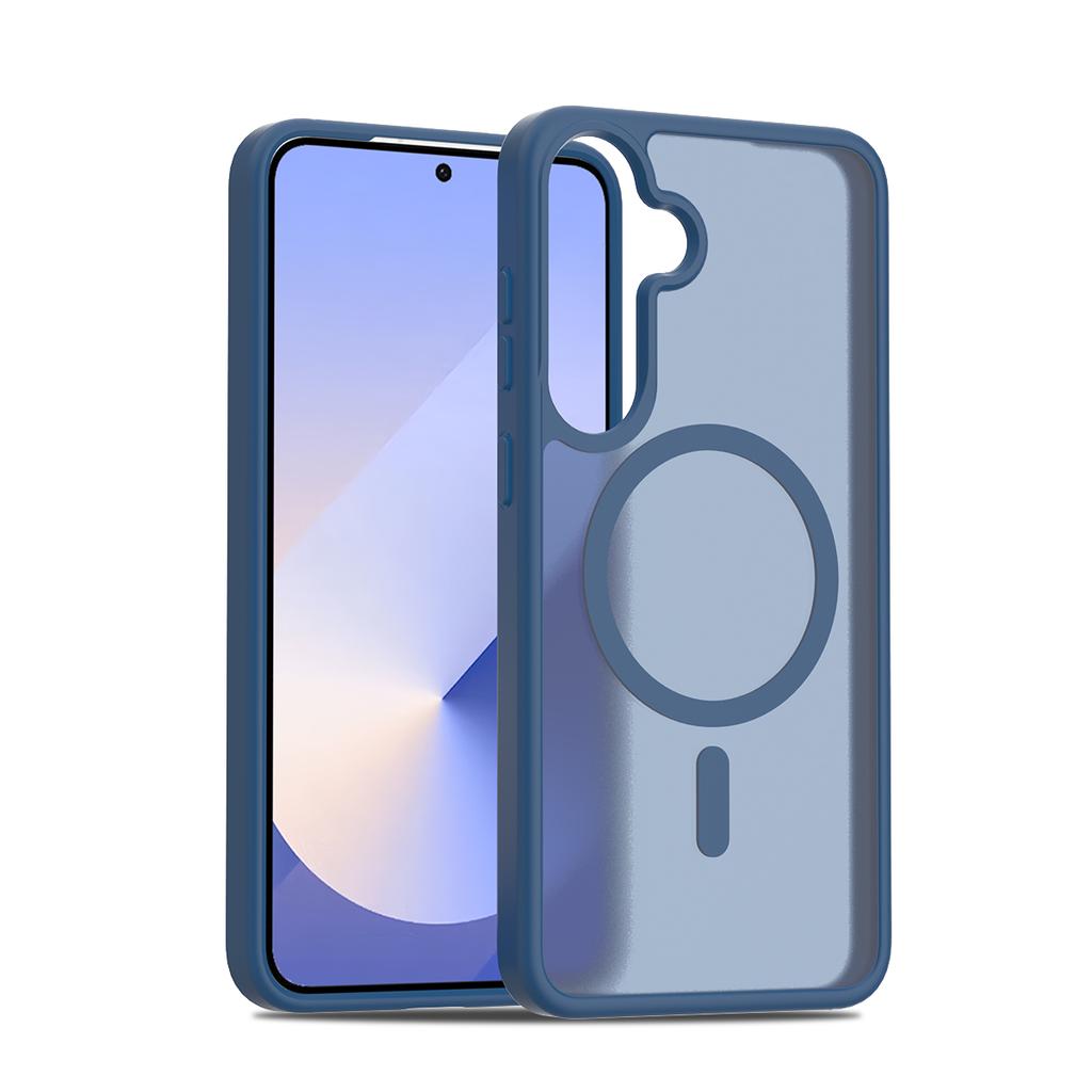 Anti- Fingerprints Phone Case for Magsafe Mag Safe Samsung S26 Ultra S25 Plus S24 Fe S23 S22 A15 A16 A17 A26 A35 A36 A56 A37 A55 A57 Matte Phone Cover