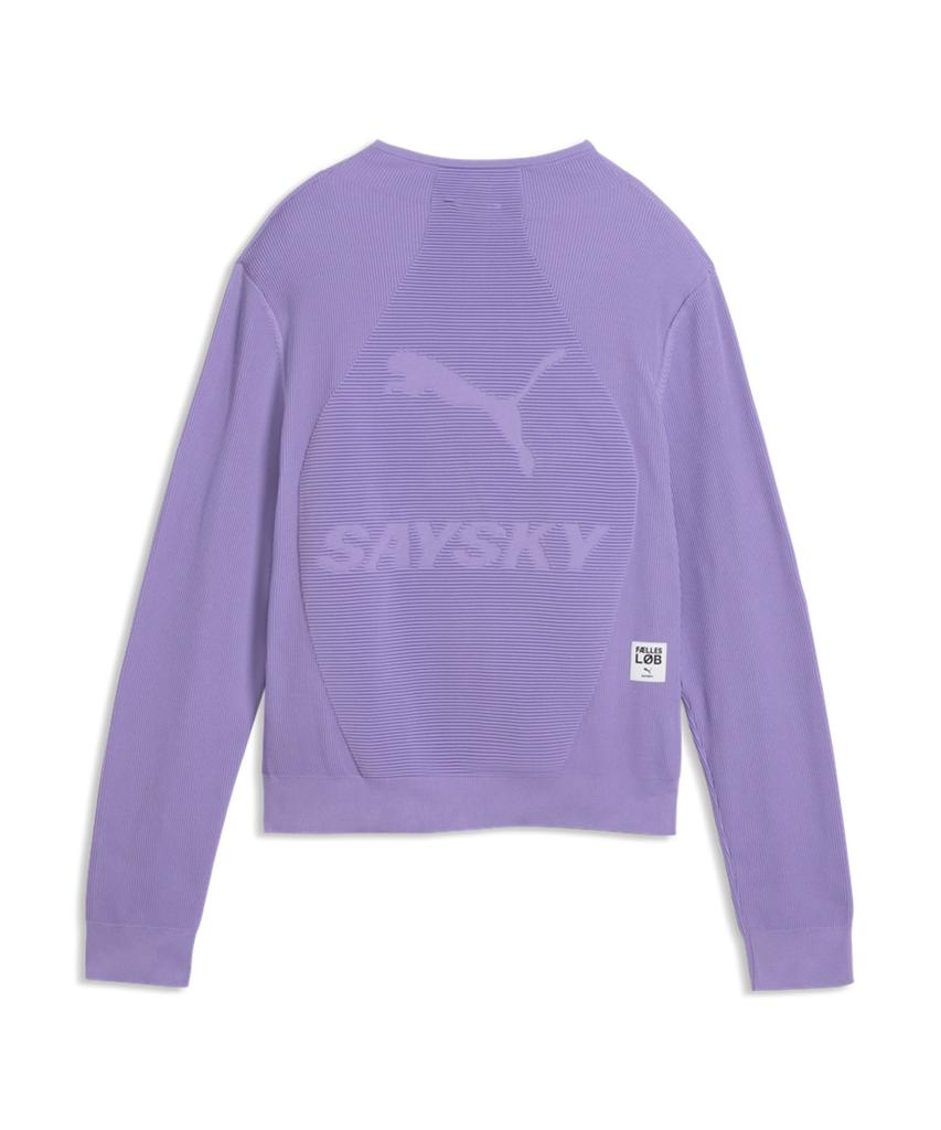 PUMA [PUMA X Saysky] Long Sleeve Half Zip - Lavender Alert / 528992-46