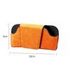 Car Glasses Case Auto Sun Visor Glasses Holder Sunglasses Clip Card Ticket Holder Organizer Universal Car Access  PU Leather