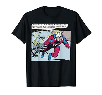 Marvel Ant-Man Klassiek Retro Paneel Kunst Grafisch T-shirt