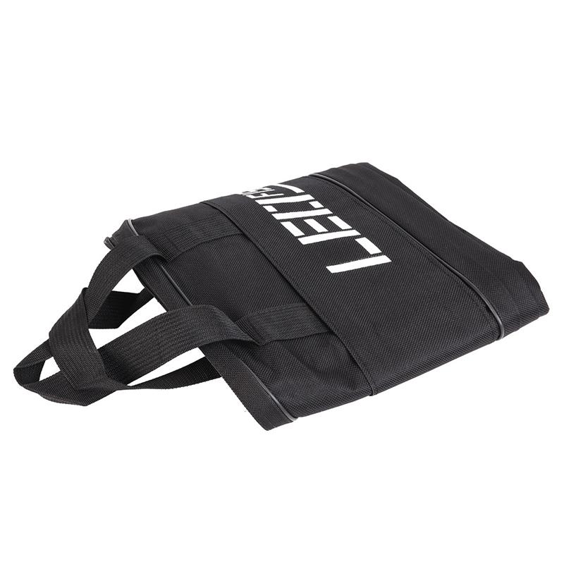 

Чехол для удочки складной 1,5 м брезент и металлическая сумка для удочки для рыбалки на открытом воздухе черный