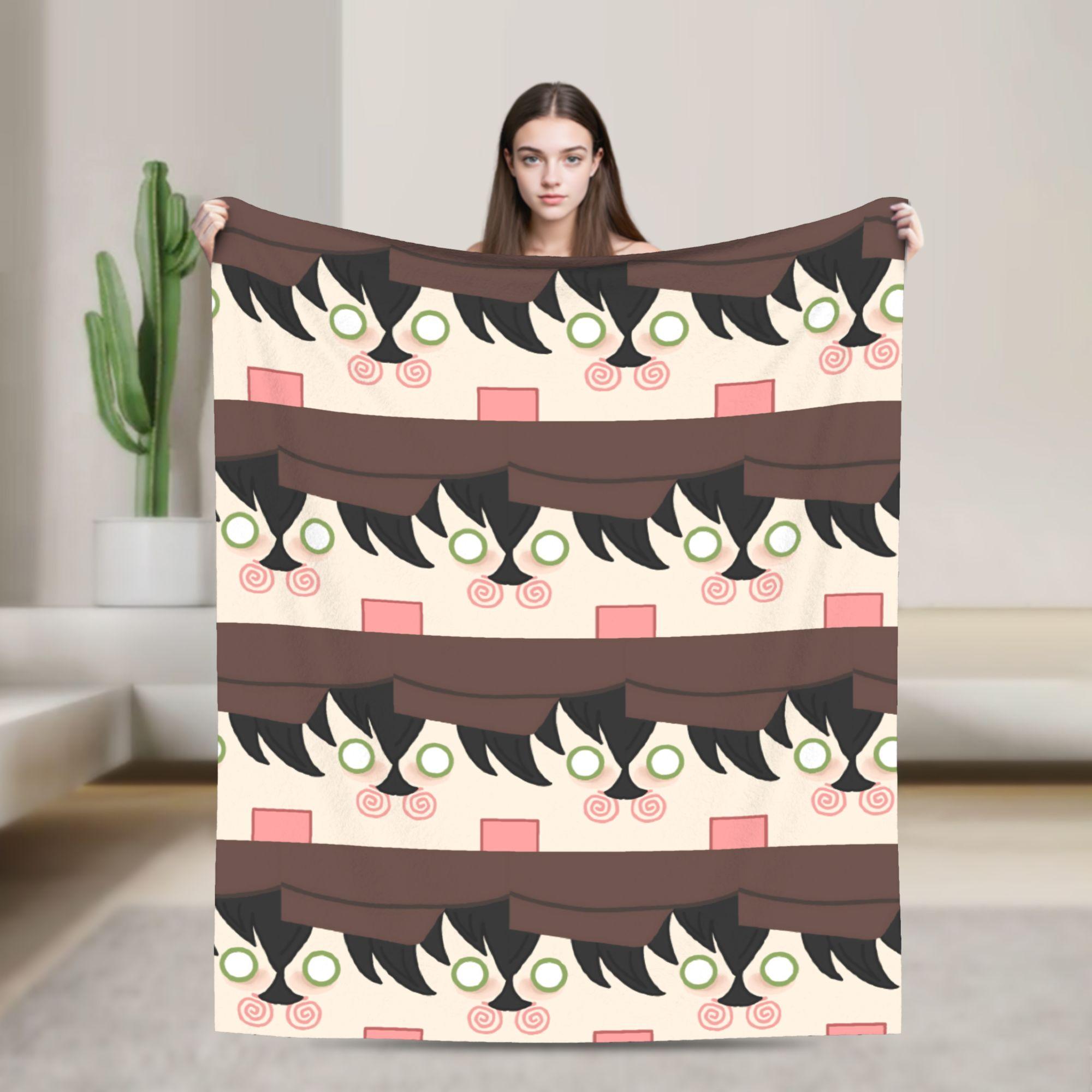 

Dazai Bungo Stray Dogs Blankets Velvet Spring Autumn Multi-function Lightweight Thin Throw Blanket for Bedding Couch Bedspreads 75x90cm