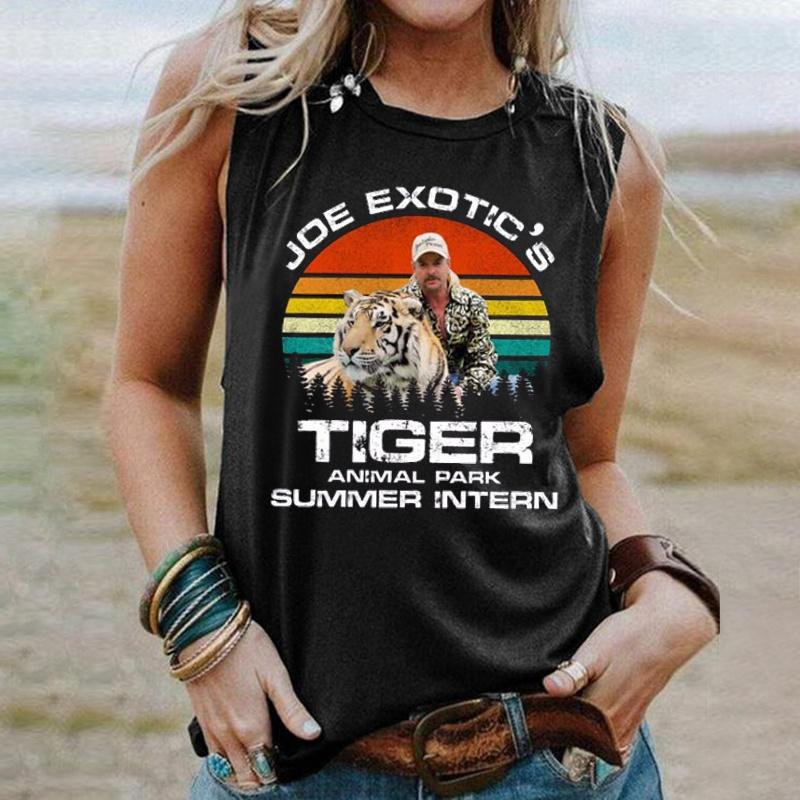 Buy Joe Exotic Tiger Animal Park Print 