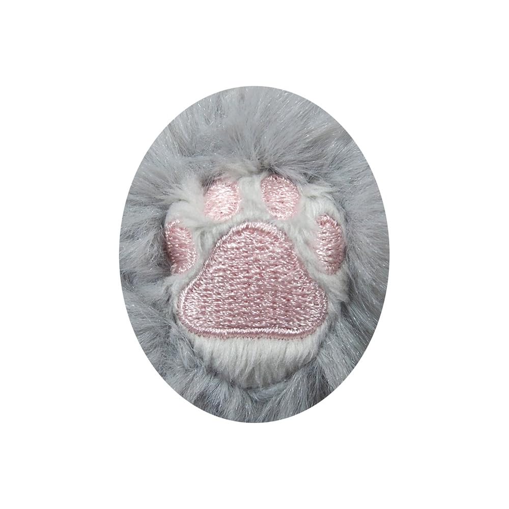 Sun Lemon Knee Cat Plush Toy Small Gray