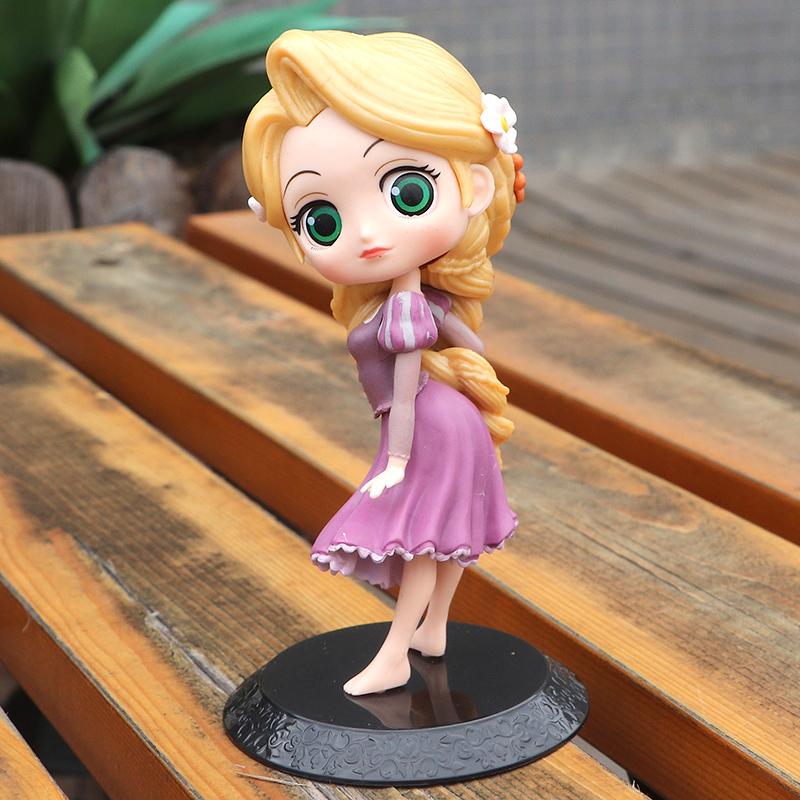 Princess Ariel Rapunzel Cinderella Mermaid Anna Elsa Belle Sofia Snow White Mulan The Little Mermaid Figure Toys Kid Gift