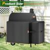 1x Outdoor Grill Cover for Royal Gourmet CC1830V 30in Barrel Charcoal Grill