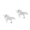 Ear Stub Horse Shape Earrings Decoration Novelty Gift