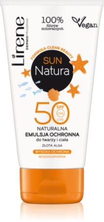 

émulsion hydratante et protectrice visage et corps SPF 50 TU прозрачный