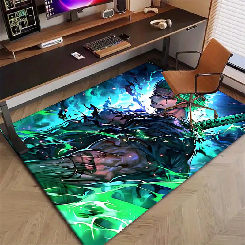 Z-Zoro1Printed Area Rug Carpet for Bedroom Living Room Home Decor Rugs Mat Non Slip Mat Rug for Bedside