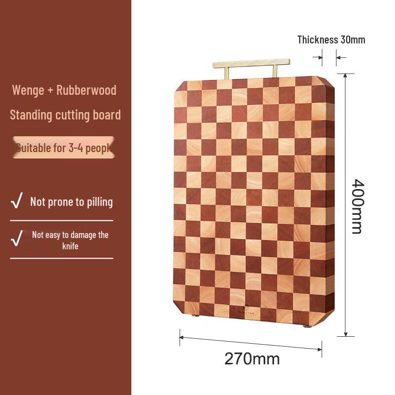 

Jingzhifeng Wenge Wood Checkerboard Cutting Board