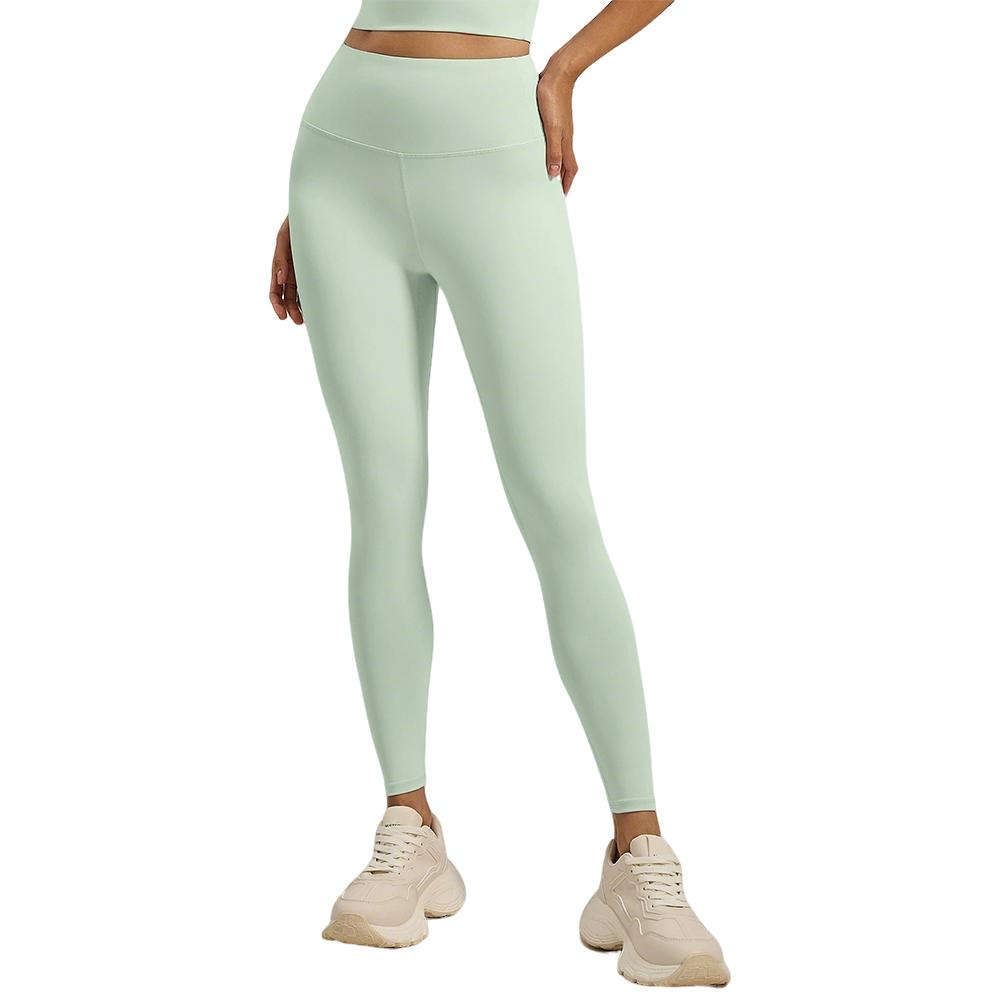 Women s Solid-Color Stretch High-Waisted Butt-Lifting Yoga Pants M