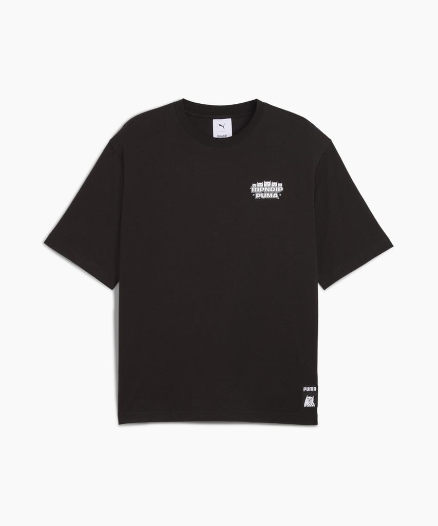 Puma X Rib 'N' Dip Boxy Graphic Tee - Black / 632413-01