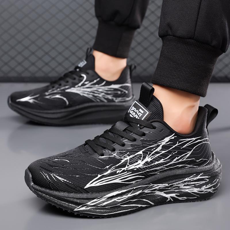 Men's Plus Size Ultra-Light Breathable Running Shoes - Non-Slip, Soft Sole, Shock Absorption for Autumn Travel