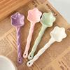 Ceramic Star Shaped Spoon Twisted Spoon Cute Long Handled Cream Design Coffee Stirring Spoon