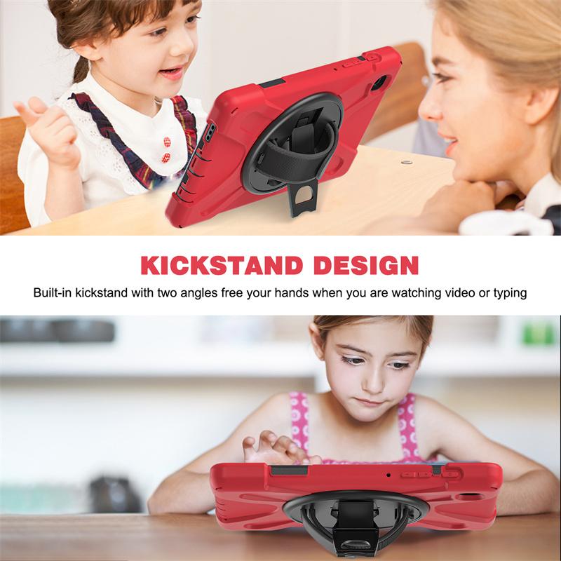 Case For Samsung Galaxy Tab A7 10.4 Inch T500 Lite 8.7" 2021 SM-T220 T225 Tablet Heavy Duty Rugged Shockproof Stand Cases Cover