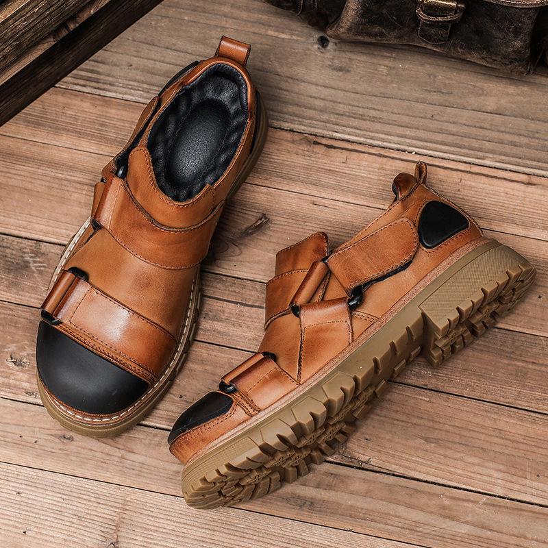 Pánské Niche Retro kožené boty