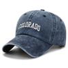 Embroidery Colorado Letter Protection Baseball Cap Breathable Women Baseball