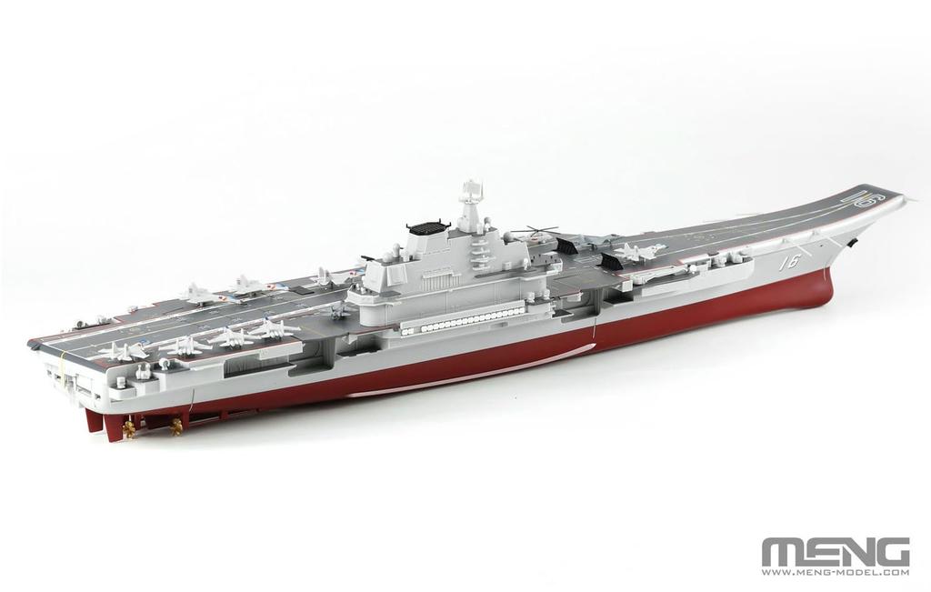 GSI Creos Meng Model 1/700 Chinese Navy Aircraft Carrier Liaoning Multicolor Plastic Model MPS-010S (Ship)