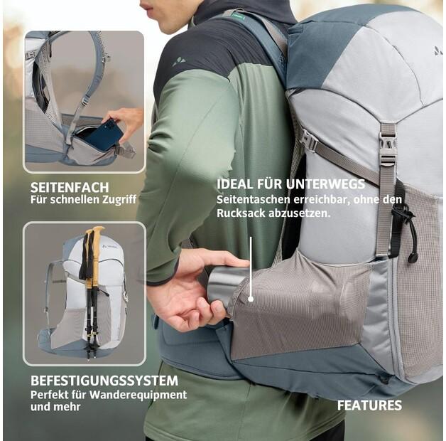 Backpack Vaude Brenta 30 Pigeon Grey (47363-036)