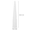 Bathroom Kitchen Caulking Gun Tips and Cone Nozzles 20 Pcs for Floor Sealing
