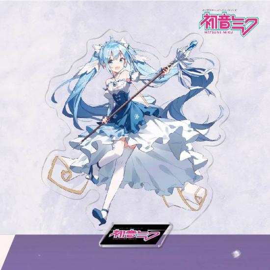 Anime Game Merchandise Hatsune Miku Acrylic Stand Decoration Ornament