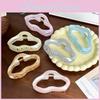 Stunning Candy Color Cloud Hair Clip For Women With Versatile Fashionable Design