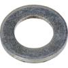 TRUSCO S777-0100 ISO Small Flat Washers, Trivalent White Zinc Plated, M10 (Pack of 50)